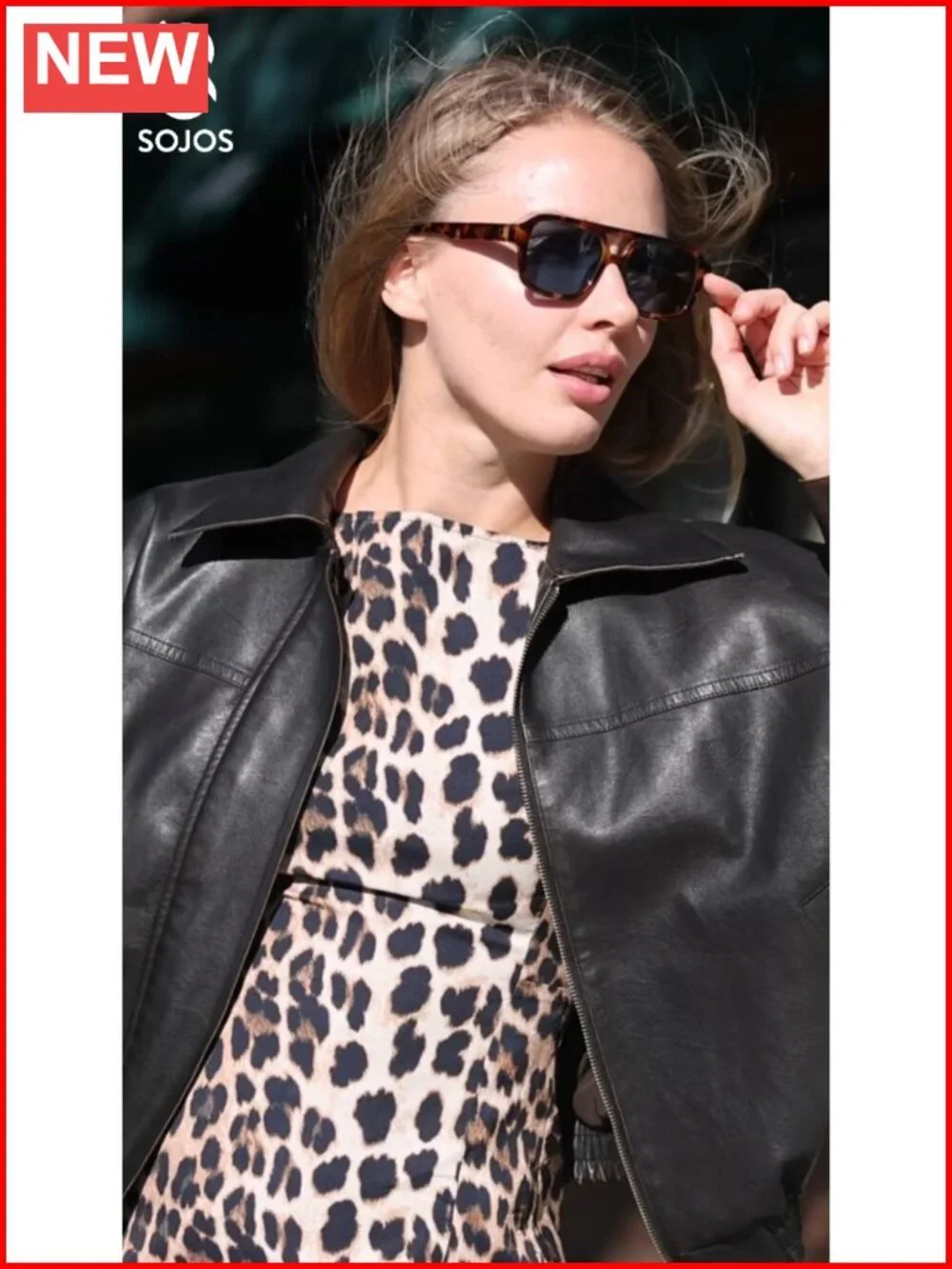 Retro Aviator Square Sunglasses Polarized Trendy 80s 90s Sun Glasses